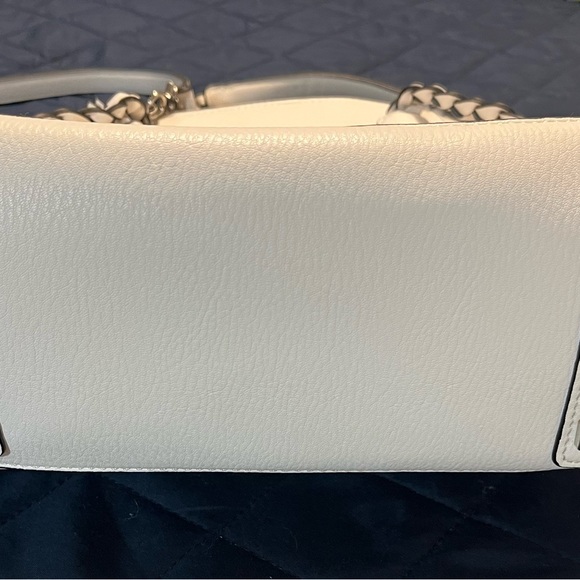Reposh Beautiful Simply Noelle white with black trim large purse. - Picture 9 of 13